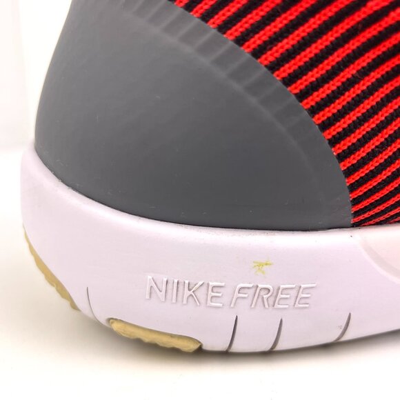 Nike Free Trainer 3.0 Men’s  Gray Red 749361-060 Cross Training Shoes Size 15 - Picture 10 of 15